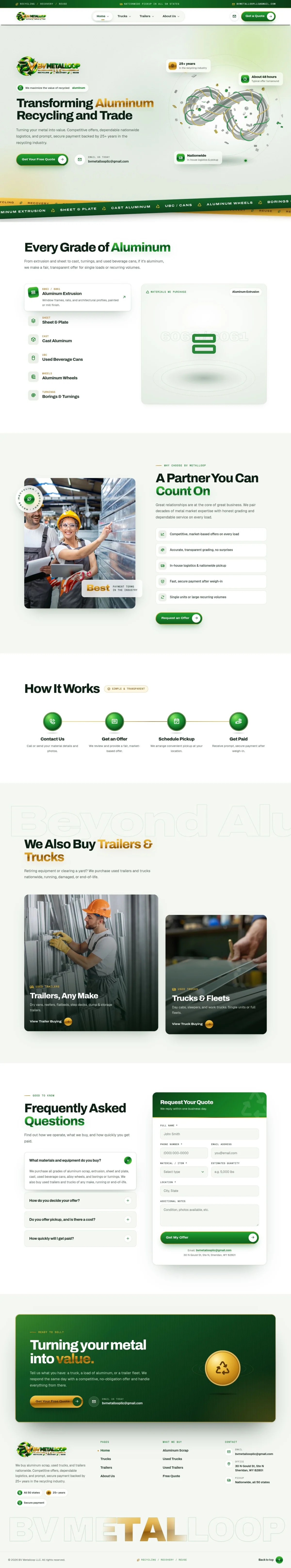 BV MetalLoop homepage